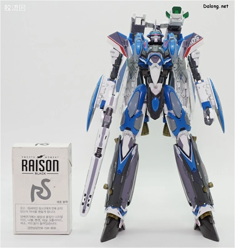 万代超时空要塞系列拼装模型 1比72 VF-31J 齐格弗里德(疾风机) 超级背包set - 图片