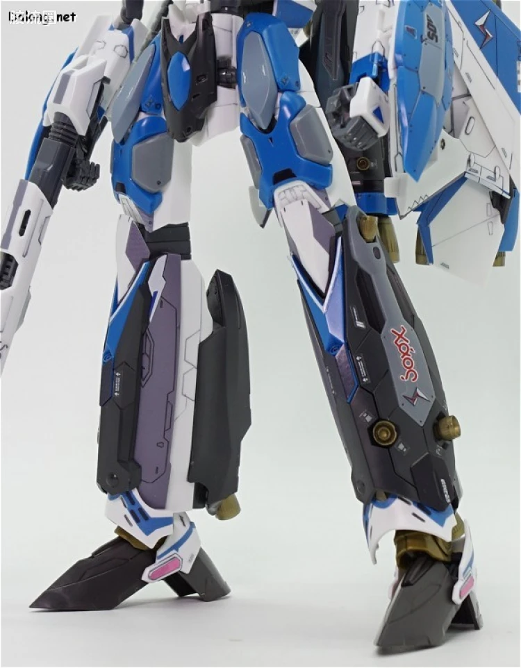 万代超时空要塞系列拼装模型 1比72 VF-31J 齐格弗里德(疾风机) 超级背包set - 图片