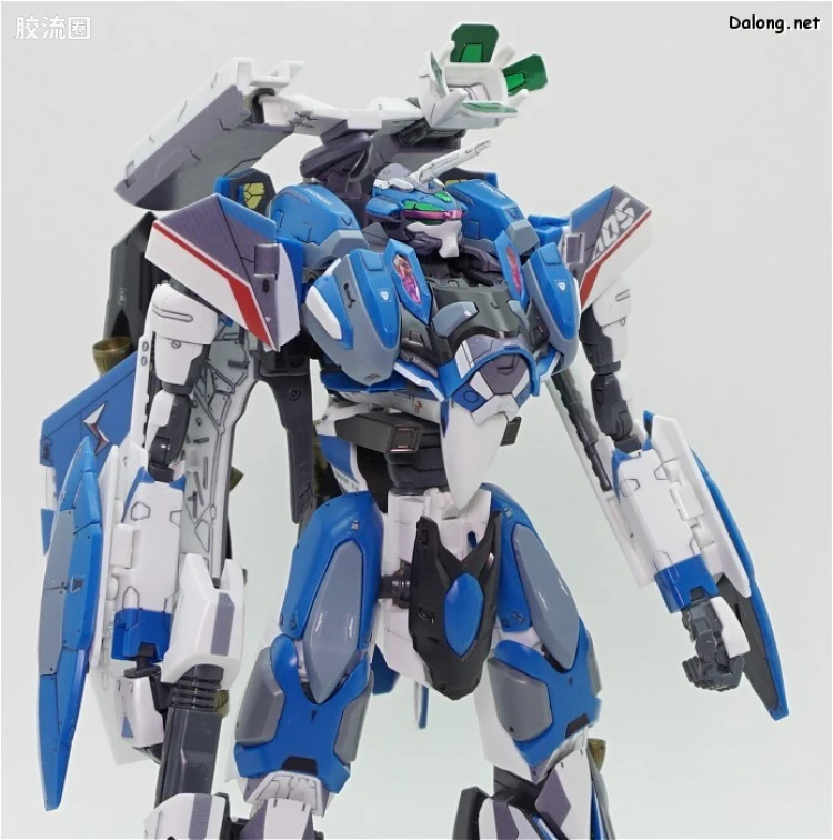 万代超时空要塞系列拼装模型 1比72 VF-31J 齐格弗里德(疾风机) 超级背包set - 图片