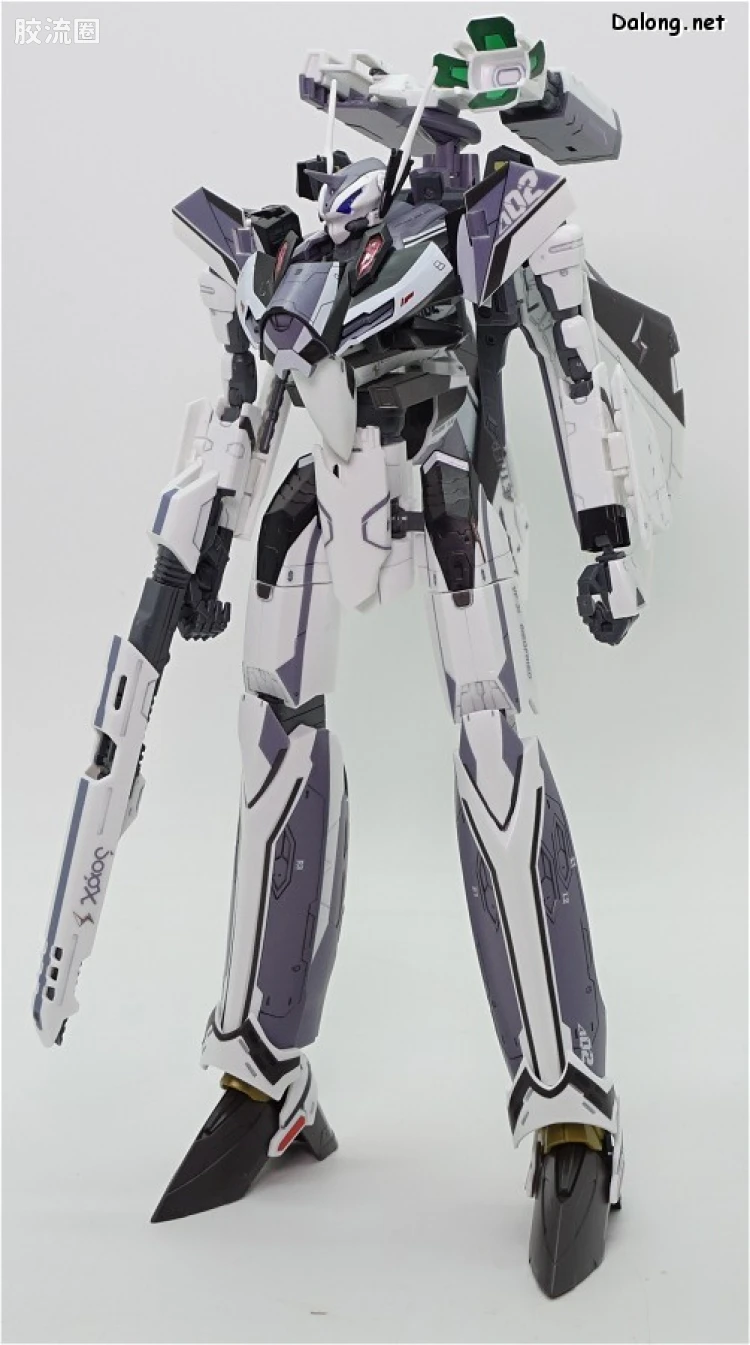 万代超时空要塞系列拼装模型 1比72 VF-31F 齐格菲里德(梅萨·伊雷菲尔特机） - 图片