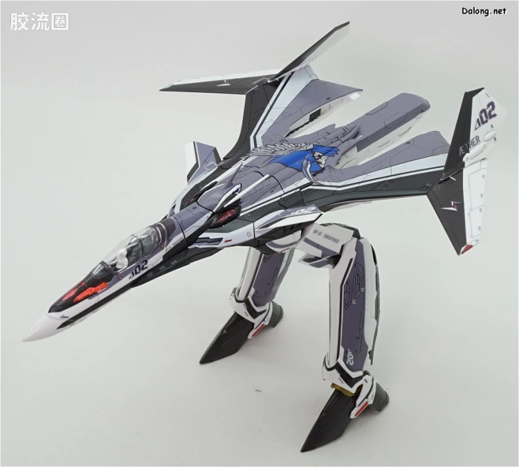 万代超时空要塞系列拼装模型 1比72 VF-31F 齐格菲里德(梅萨·伊雷菲尔特机） - 图片