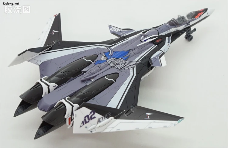 万代超时空要塞系列拼装模型 1比72 VF-31F 齐格菲里德(梅萨·伊雷菲尔特机） - 图片