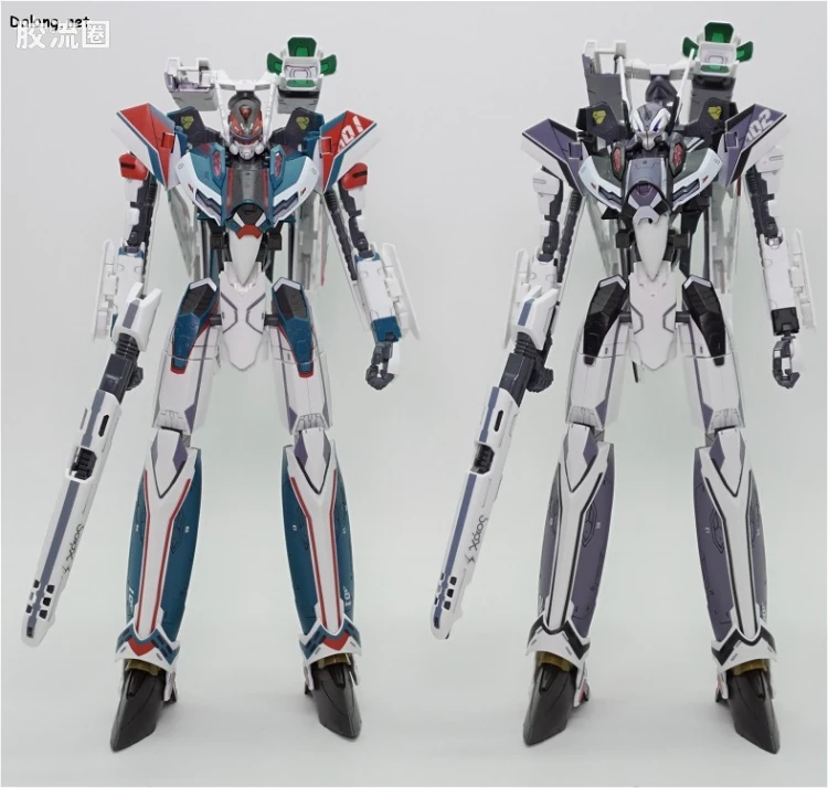 万代超时空要塞系列拼装模型 1比72 VF-31F 齐格菲里德(梅萨·伊雷菲尔特机） - 图片