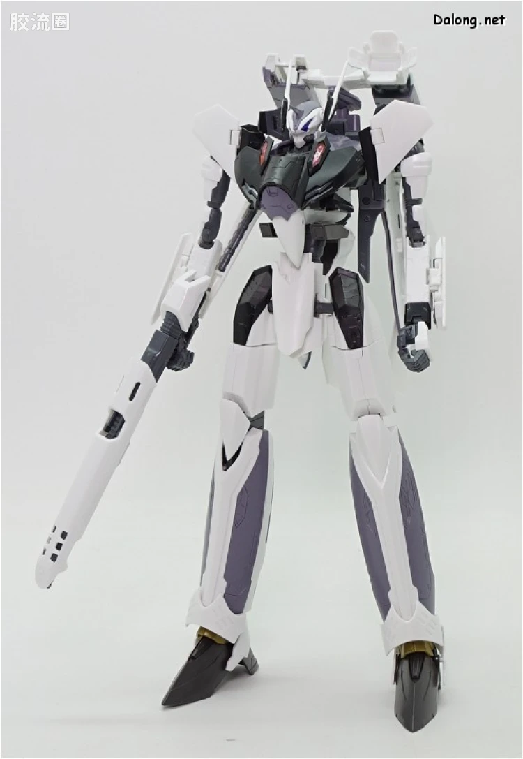 万代超时空要塞系列拼装模型 1比72 VF-31F 齐格菲里德(梅萨·伊雷菲尔特机） - 图片