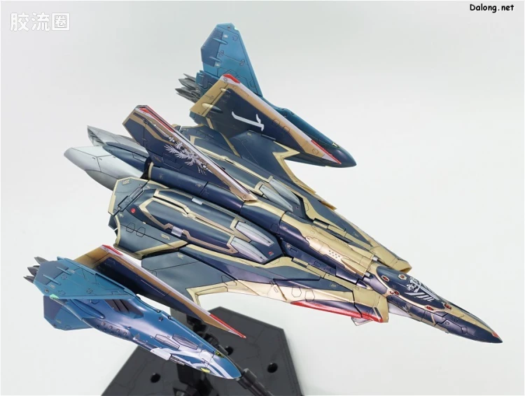 万代超时空要塞系列拼装模型 1比72 Sv-262Hs 龙III(奇斯机) 对应Lil Draken & 脚部Missile Pod - 图片