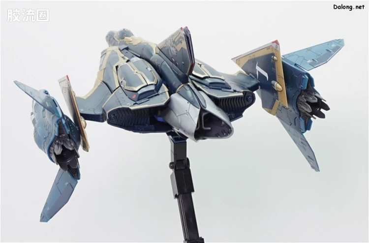 万代超时空要塞系列拼装模型 1比72 Sv-262Hs 龙III(奇斯机) 对应Lil Draken & 脚部Missile Pod - 图片