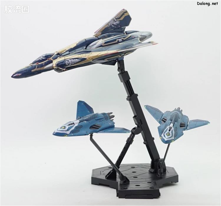 万代超时空要塞系列拼装模型 1比72 Sv-262Hs 龙III(奇斯机) 对应Lil Draken & 脚部Missile Pod - 图片