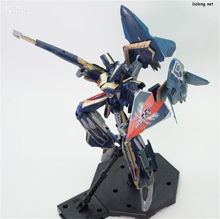万代超时空要塞系列拼装模型 1比72 Sv-262Hs 龙III(奇斯机) 对应Lil Draken & 脚部Missile Pod - 图片
