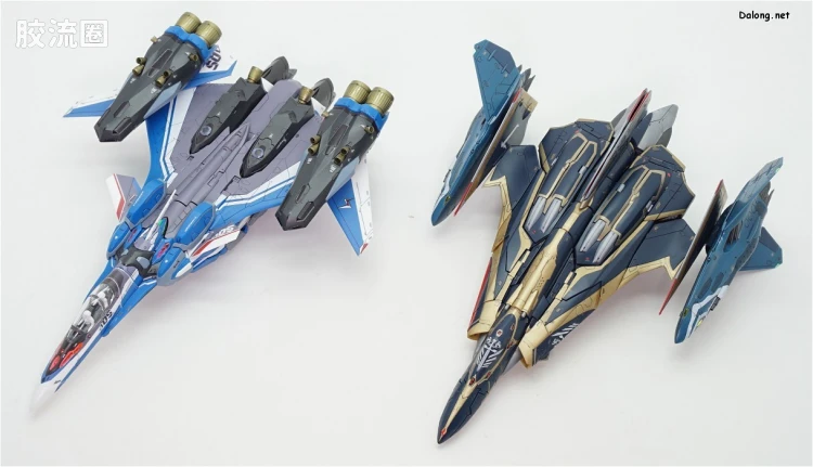 万代超时空要塞系列拼装模型 1比72 Sv-262Hs 龙III(奇斯机) 对应Lil Draken & 脚部Missile Pod - 图片
