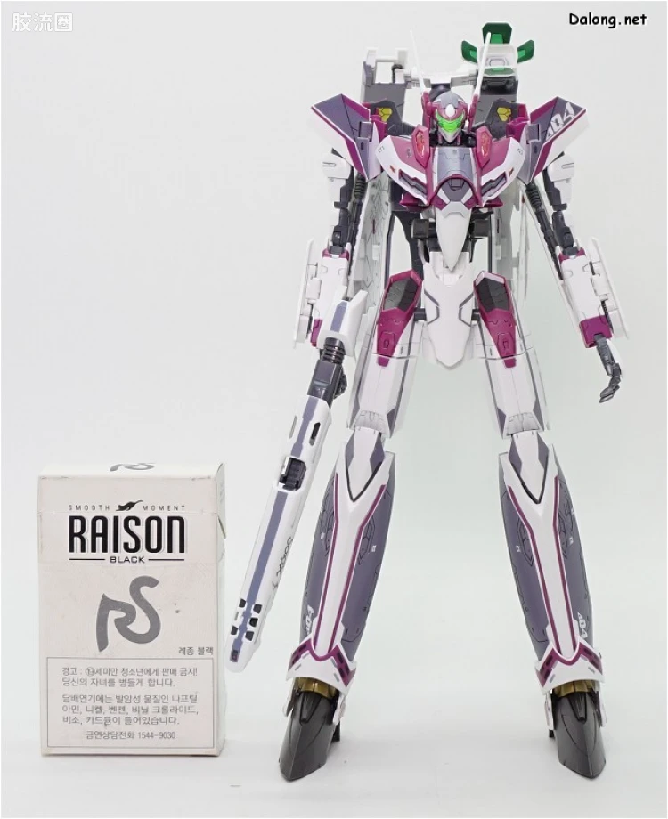 万代超时空要塞系列拼装模型 1比72 VF-31C 齐格菲里德(米拉洁机) - 图片