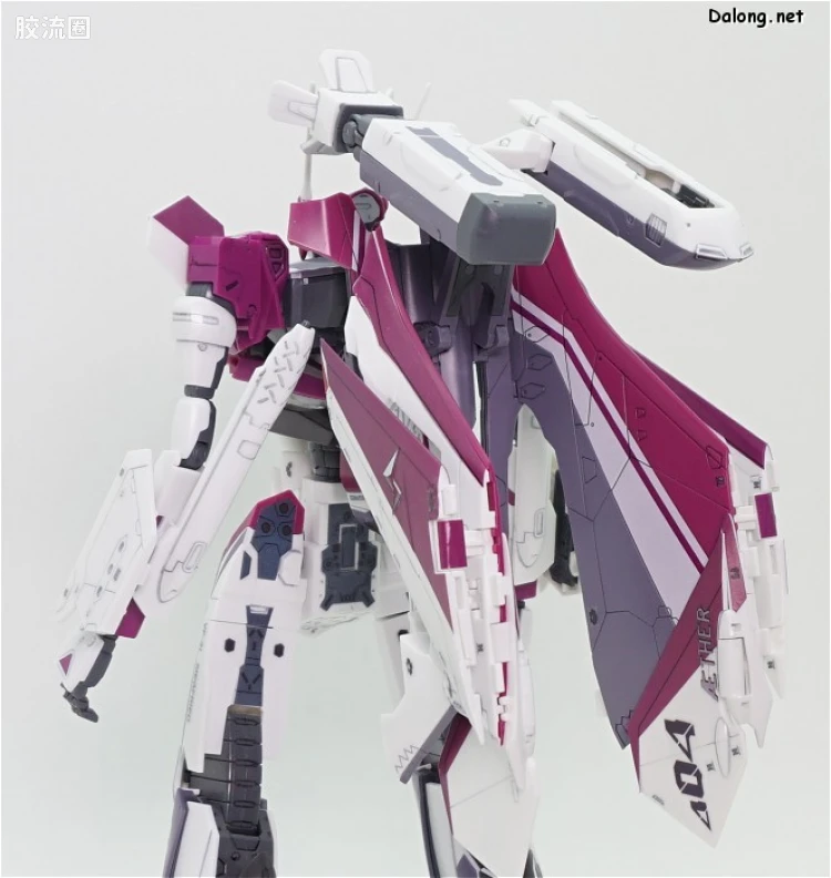 万代超时空要塞系列拼装模型 1比72 VF-31C 齐格菲里德(米拉洁机) - 图片
