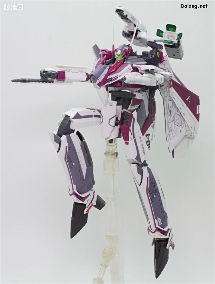 万代超时空要塞系列拼装模型 1比72 VF-31C 齐格菲里德(米拉洁机) - 图片
