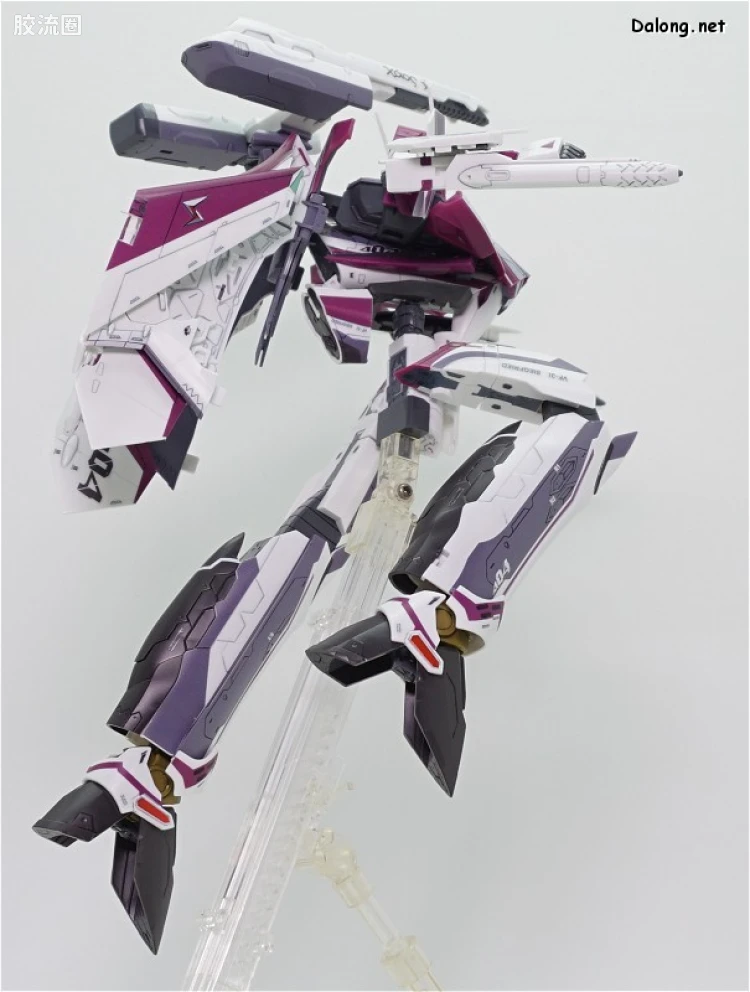 万代超时空要塞系列拼装模型 1比72 VF-31C 齐格菲里德(米拉洁机) - 图片