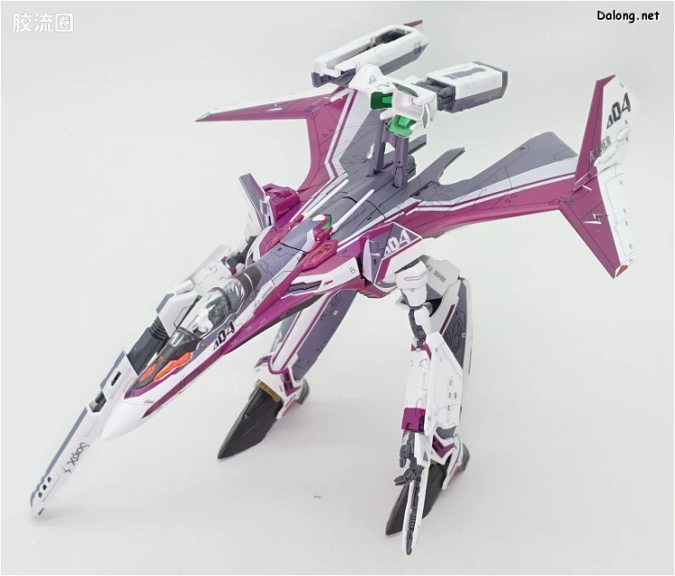 万代超时空要塞系列拼装模型 1比72 VF-31C 齐格菲里德(米拉洁机) - 图片