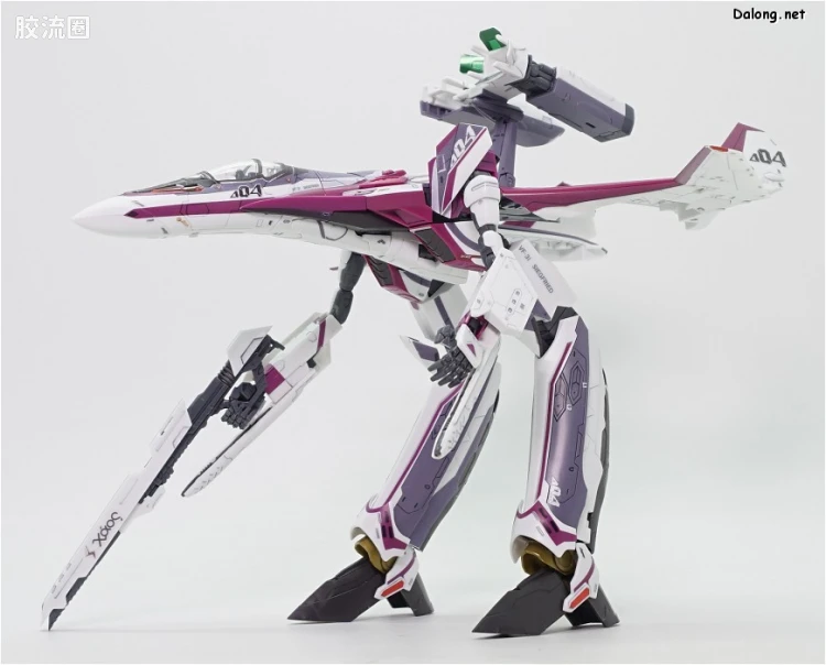 万代超时空要塞系列拼装模型 1比72 VF-31C 齐格菲里德(米拉洁机) - 图片