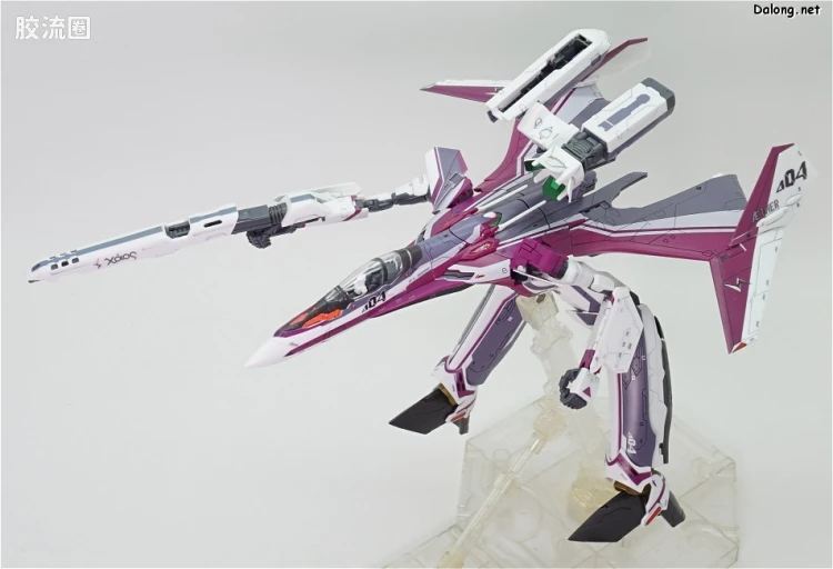 万代超时空要塞系列拼装模型 1比72 VF-31C 齐格菲里德(米拉洁机) - 图片