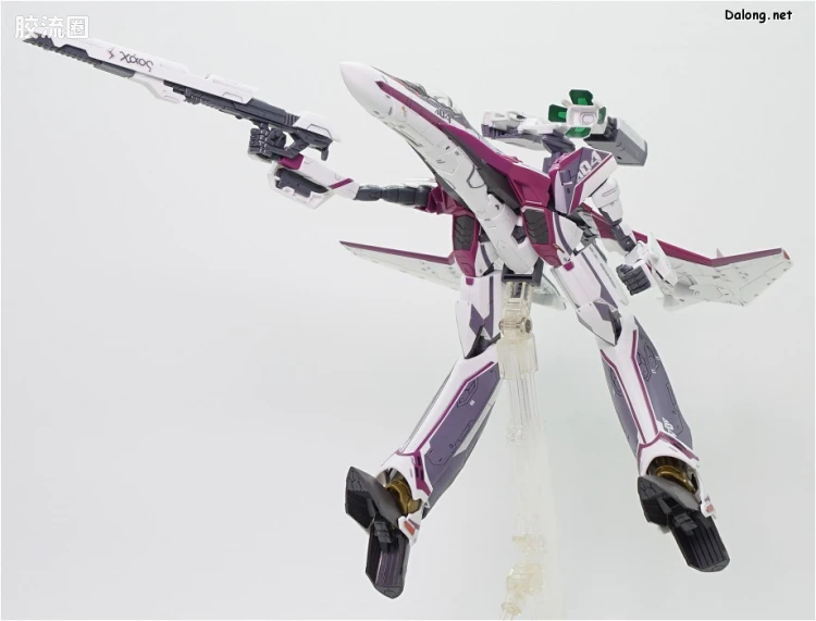 万代超时空要塞系列拼装模型 1比72 VF-31C 齐格菲里德(米拉洁机) - 图片