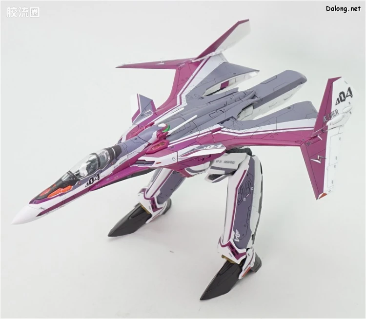 万代超时空要塞系列拼装模型 1比72 VF-31C 齐格菲里德(米拉洁机) - 图片