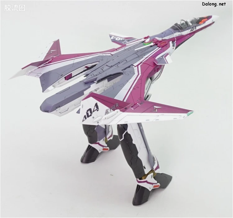 万代超时空要塞系列拼装模型 1比72 VF-31C 齐格菲里德(米拉洁机) - 图片