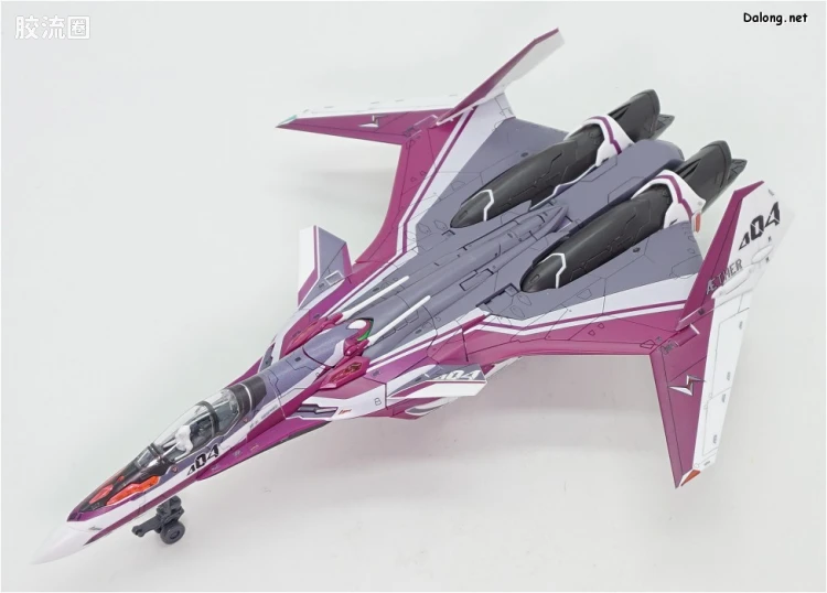 万代超时空要塞系列拼装模型 1比72 VF-31C 齐格菲里德(米拉洁机) - 图片