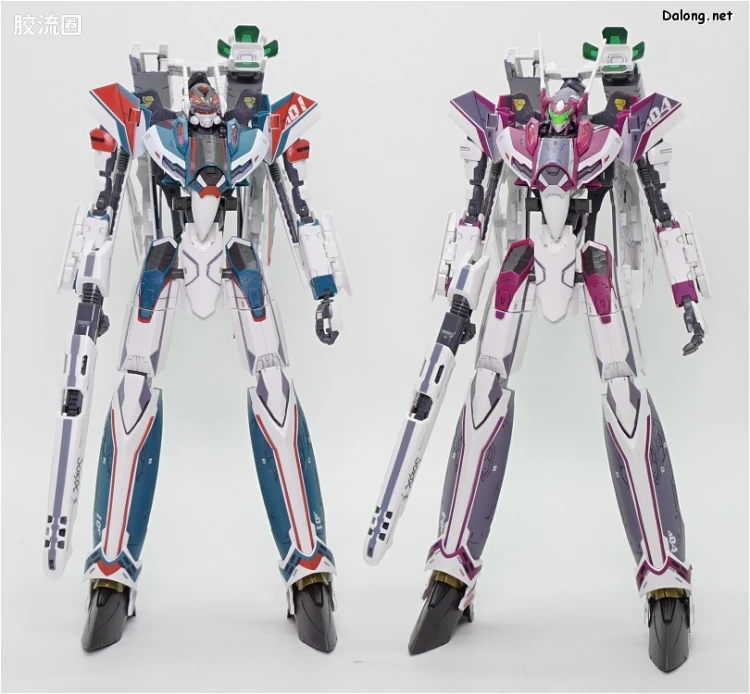 万代超时空要塞系列拼装模型 1比72 VF-31C 齐格菲里德(米拉洁机) - 图片