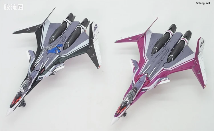 万代超时空要塞系列拼装模型 1比72 VF-31C 齐格菲里德(米拉洁机) - 图片