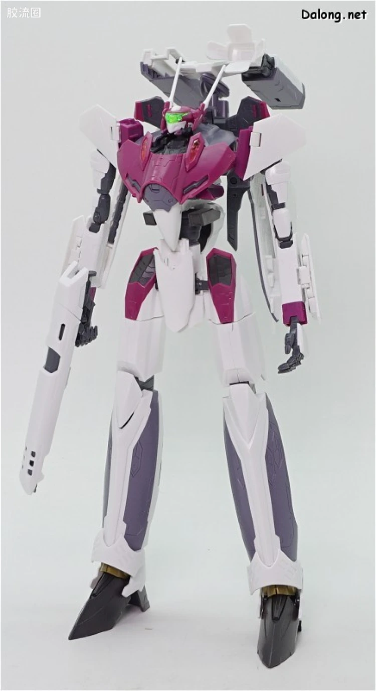 万代超时空要塞系列拼装模型 1比72 VF-31C 齐格菲里德(米拉洁机) - 图片