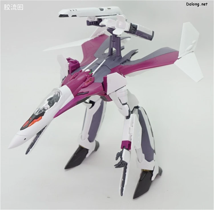万代超时空要塞系列拼装模型 1比72 VF-31C 齐格菲里德(米拉洁机) - 图片