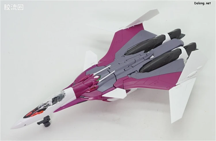 万代超时空要塞系列拼装模型 1比72 VF-31C 齐格菲里德(米拉洁机) - 图片