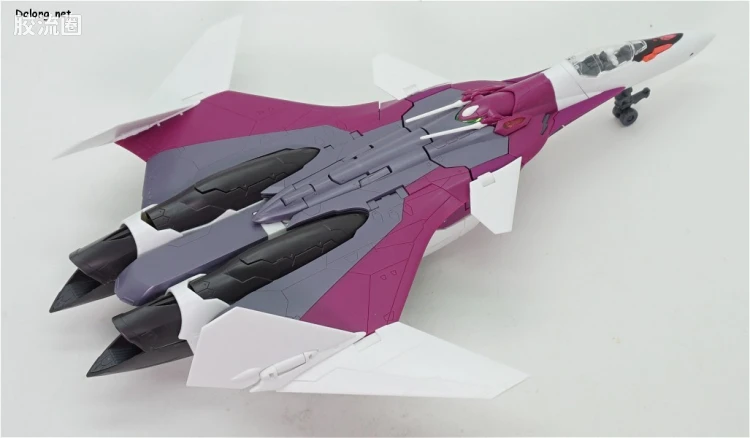 万代超时空要塞系列拼装模型 1比72 VF-31C 齐格菲里德(米拉洁机) - 图片