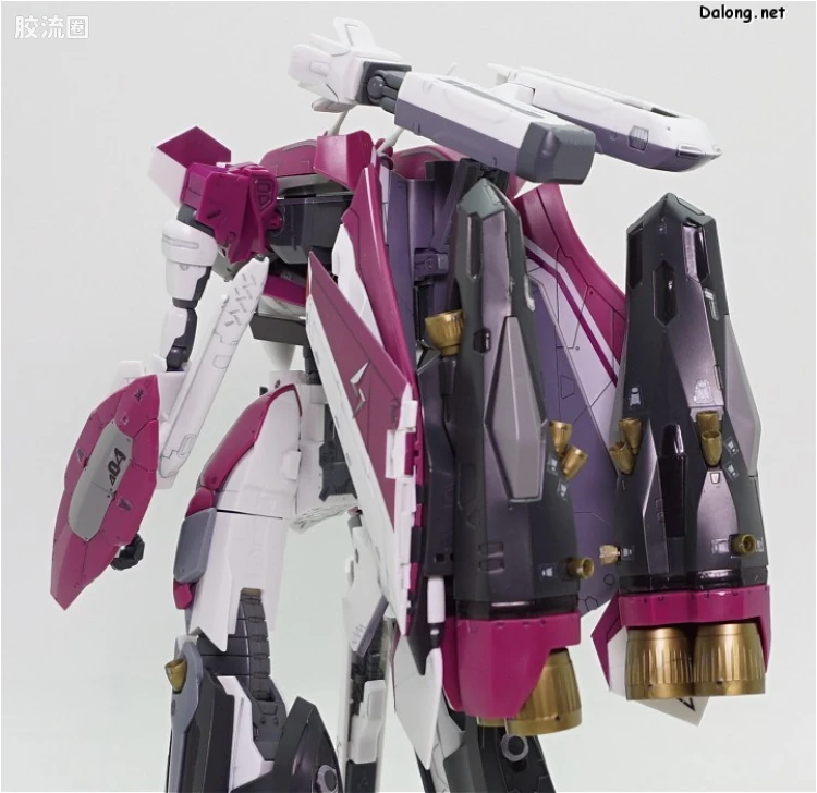 万代超时空要塞系列拼装模型 1比72 超级VF-31C 米拉洁机 - 图片