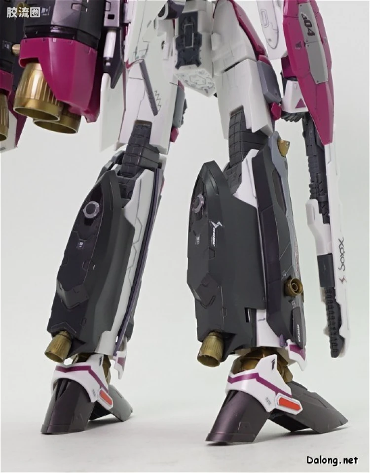 万代超时空要塞系列拼装模型 1比72 超级VF-31C 米拉洁机 - 图片