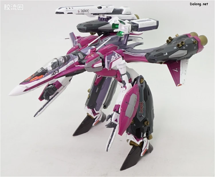 万代超时空要塞系列拼装模型 1比72 超级VF-31C 米拉洁机 - 图片