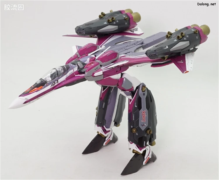 万代超时空要塞系列拼装模型 1比72 超级VF-31C 米拉洁机 - 图片