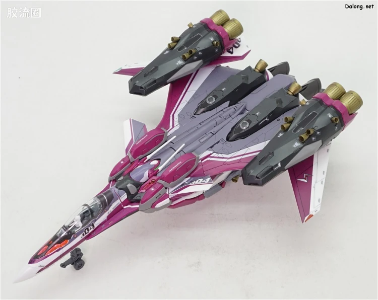 万代超时空要塞系列拼装模型 1比72 超级VF-31C 米拉洁机 - 图片