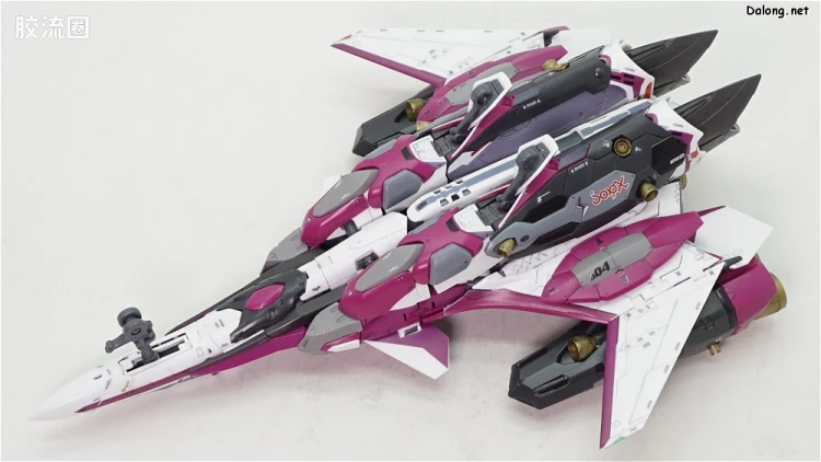 万代超时空要塞系列拼装模型 1比72 超级VF-31C 米拉洁机 - 图片