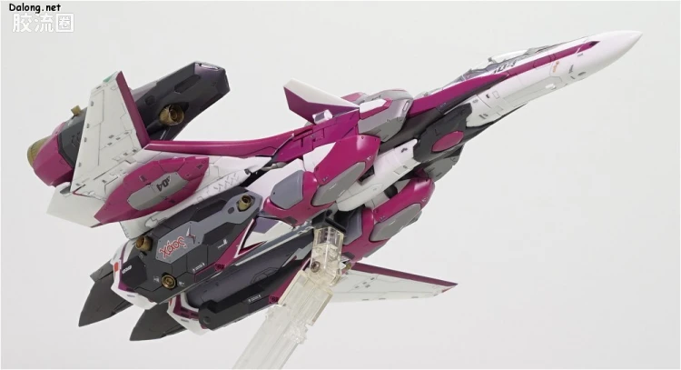 万代超时空要塞系列拼装模型 1比72 超级VF-31C 米拉洁机 - 图片