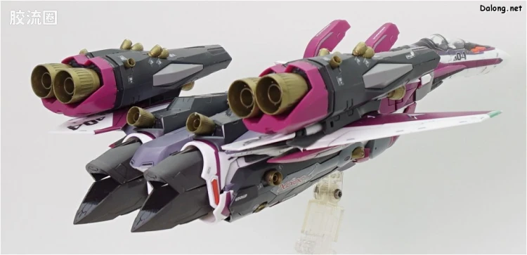 万代超时空要塞系列拼装模型 1比72 超级VF-31C 米拉洁机 - 图片