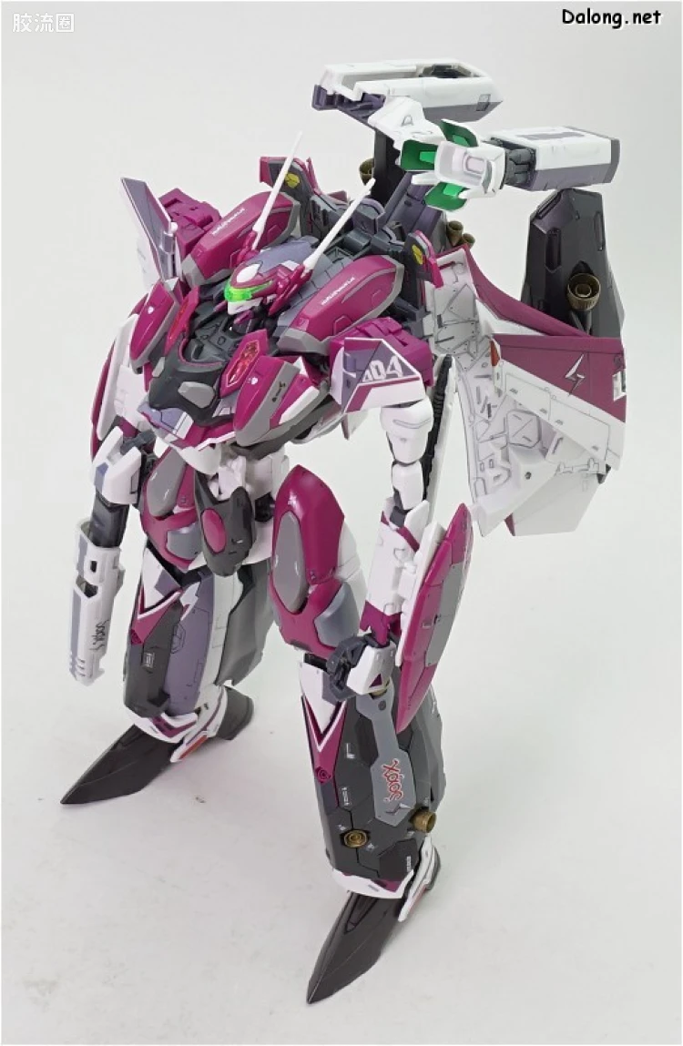 万代超时空要塞系列拼装模型 1比72 超级VF-31C 米拉洁机 - 图片
