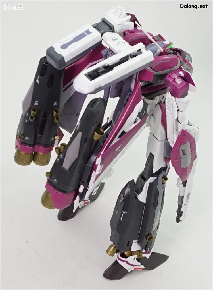 万代超时空要塞系列拼装模型 1比72 超级VF-31C 米拉洁机 - 图片