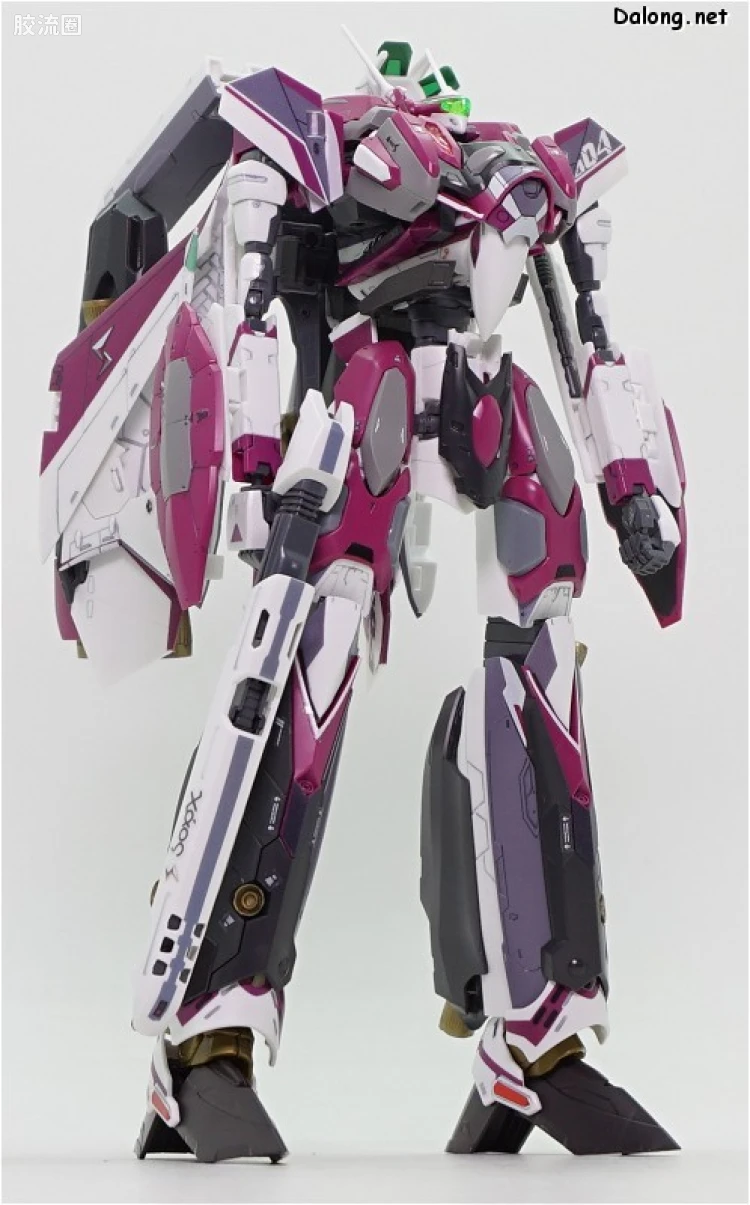 万代超时空要塞系列拼装模型 1比72 超级VF-31C 米拉洁机 - 图片