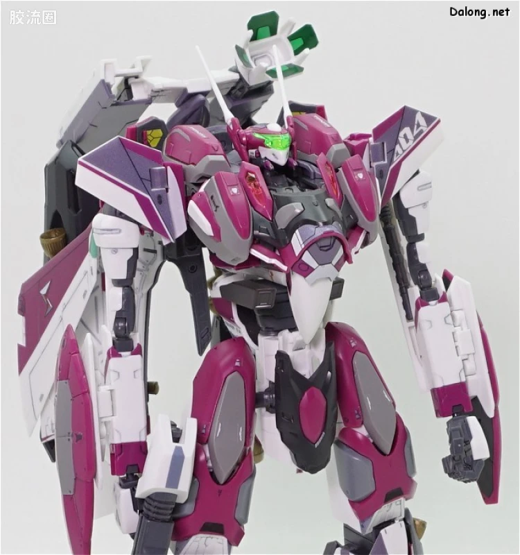 万代超时空要塞系列拼装模型 1比72 超级VF-31C 米拉洁机 - 图片