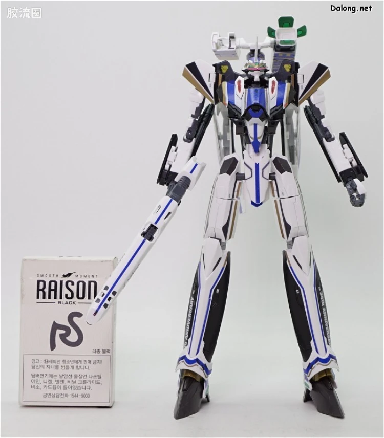 万代超时空要塞系列拼装模型 1比72 VF-31J 35周年涂装版 - 图片