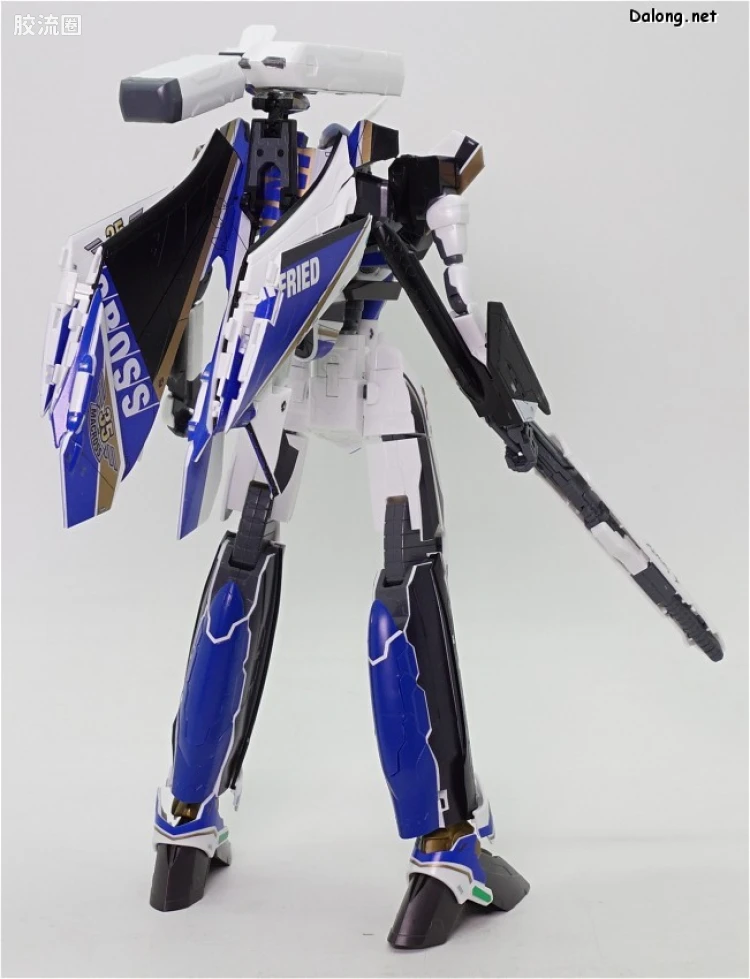 万代超时空要塞系列拼装模型 1比72 VF-31J 35周年涂装版 - 图片