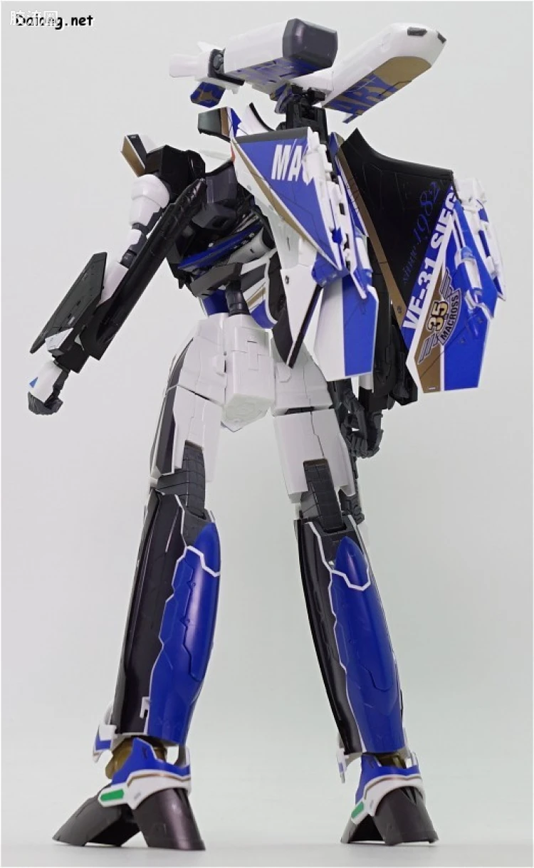 万代超时空要塞系列拼装模型 1比72 VF-31J 35周年涂装版 - 图片