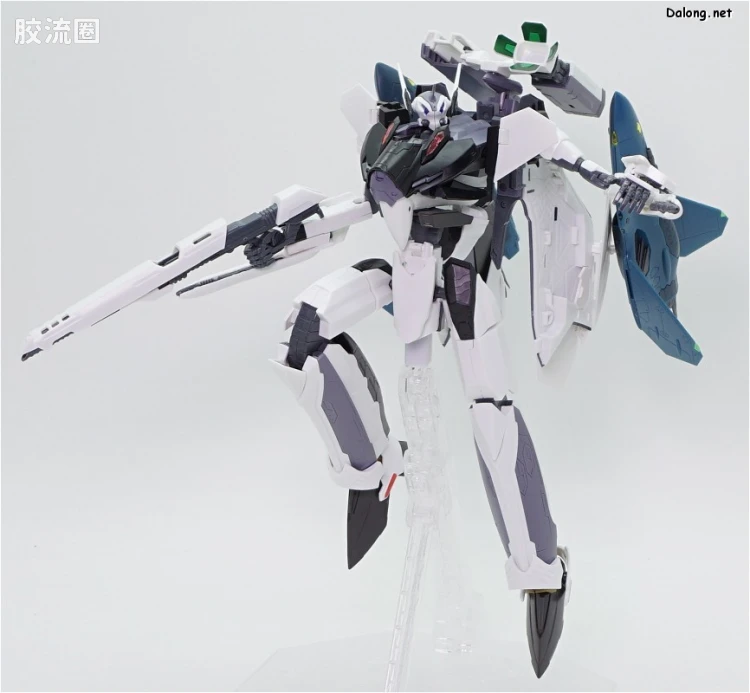 万代超时空要塞系列拼装模型 1比72 VF-31F 齐格飞/Lil Draken装备(疾风·因梅尔曼机) - 图片