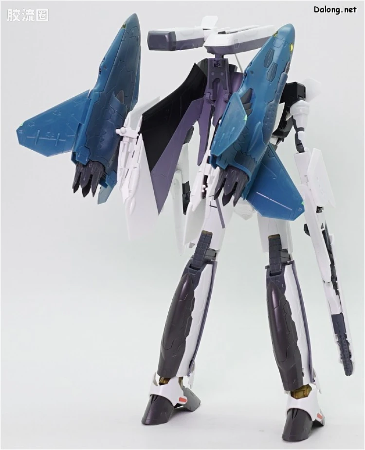 万代超时空要塞系列拼装模型 1比72 VF-31F 齐格飞/Lil Draken装备(疾风·因梅尔曼机) - 图片