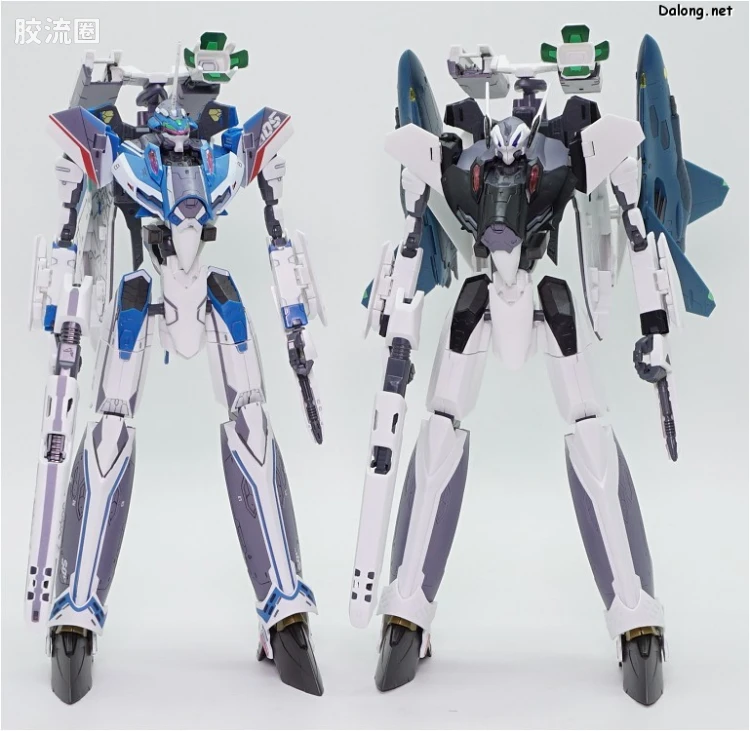 万代超时空要塞系列拼装模型 1比72 VF-31F 齐格飞/Lil Draken装备(疾风·因梅尔曼机) - 图片