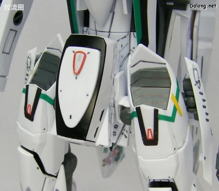 万代超时空要塞系列拼装模型 限定版 VF-25F Messiah Valkyrie Alto Custom 兰花痛机 - 图片