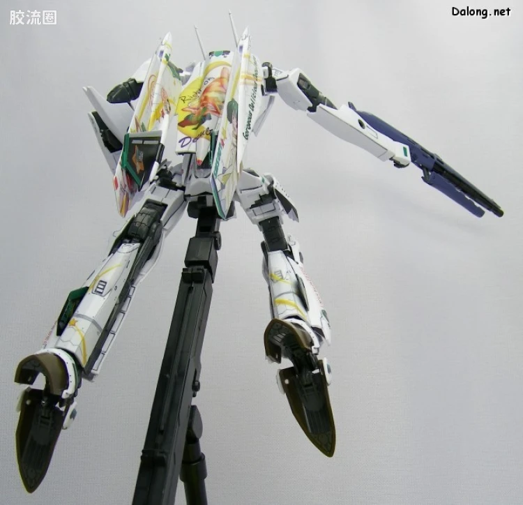 万代超时空要塞系列拼装模型 限定版 VF-25F Messiah Valkyrie Alto Custom 兰花痛机 - 图片